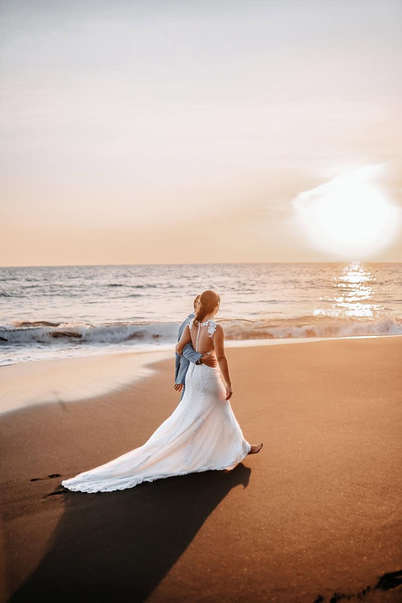 Beach After Wedding Photoshooting